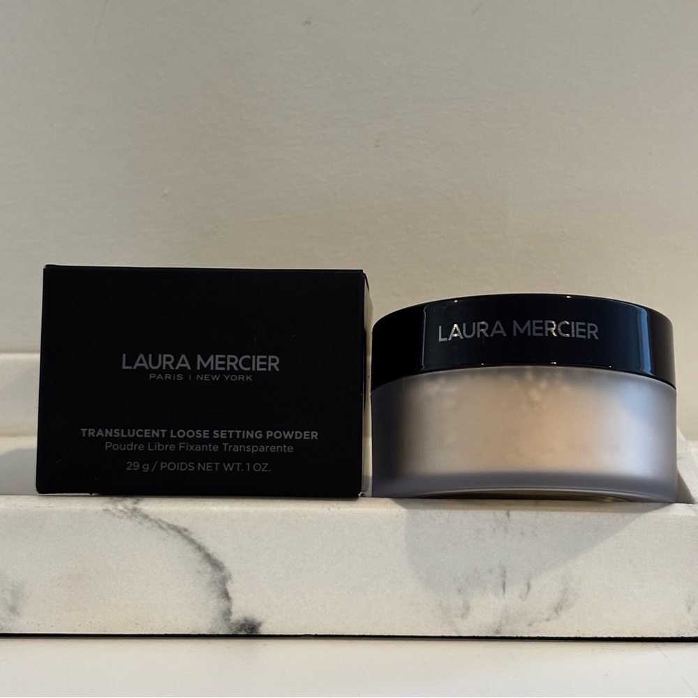 NIB Laura Mercier Translucent Loose Setting Powder FULL-SIZE SEALED - Picture 3 of 11